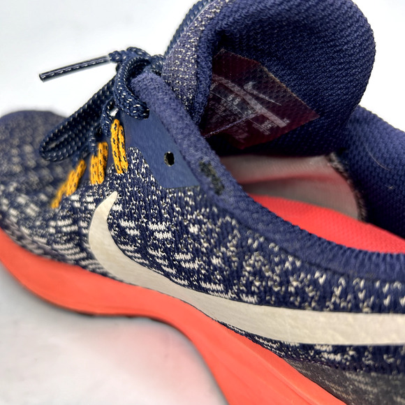 Nike Air Zoom Pegasus 35 Womens 8 Blackened Blue Coral Running Shoes Colorful - Picture 7 of 10